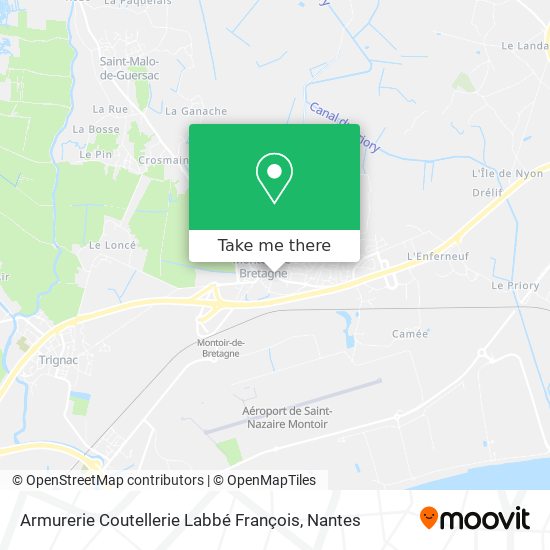 Armurerie Coutellerie Labbé François map