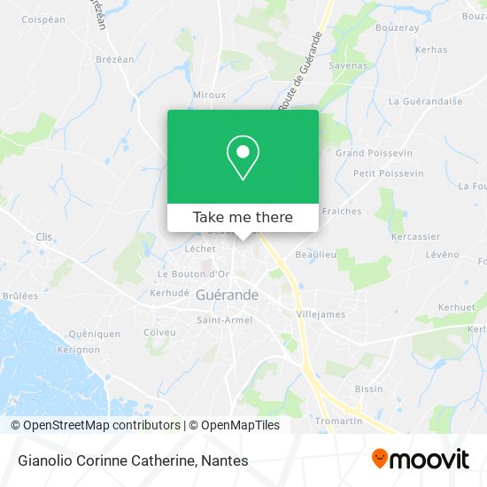 Gianolio Corinne Catherine map