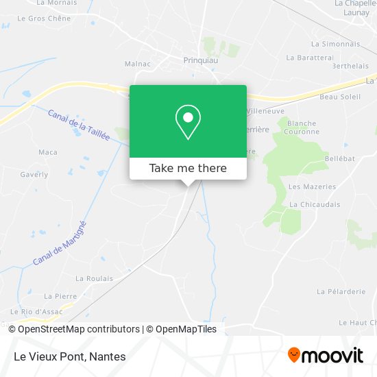 Le Vieux Pont map