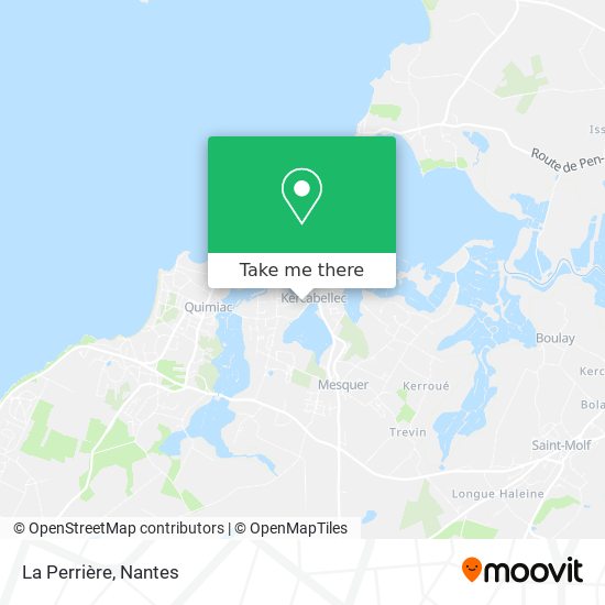 La Perrière map