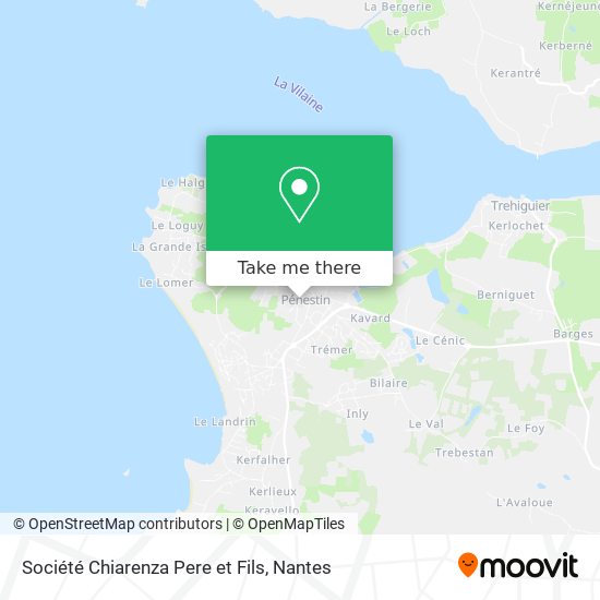 Société Chiarenza Pere et Fils map