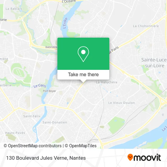 Mapa 130 Boulevard Jules Verne