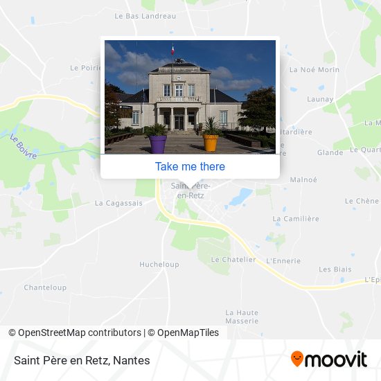 Saint Père en Retz map