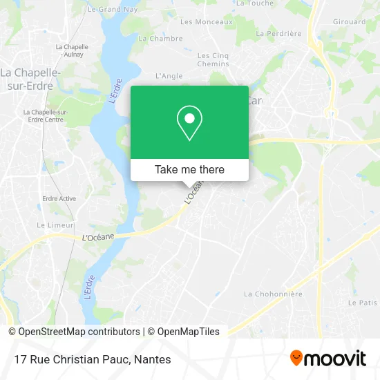 Mapa 17 Rue Christian Pauc