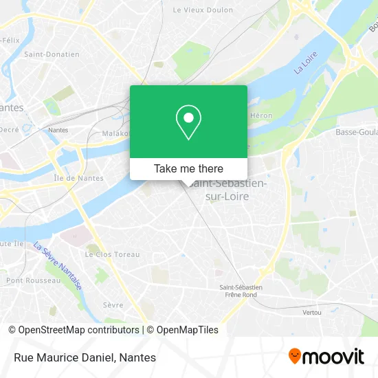 Rue Maurice Daniel map