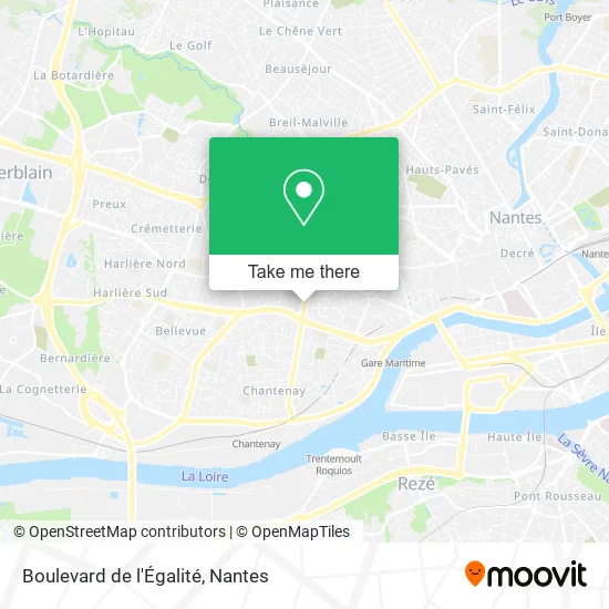 Boulevard de l'Égalité map