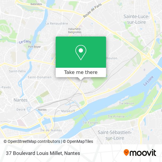 37 Boulevard Louis Millet map