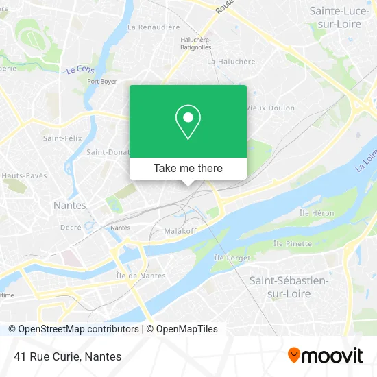 Mapa 41 Rue Curie