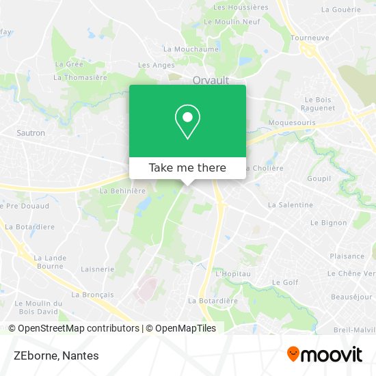 ZEborne map