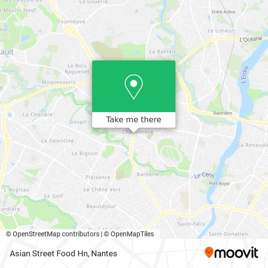Asian Street Food Hn map