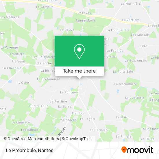 Le Préambule map