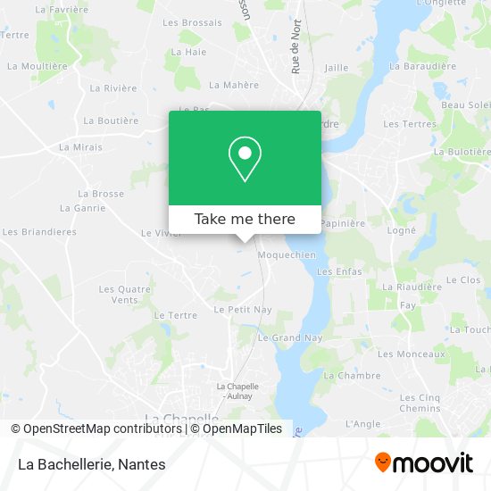 La Bachellerie map
