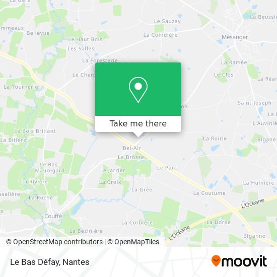 Le Bas Défay map