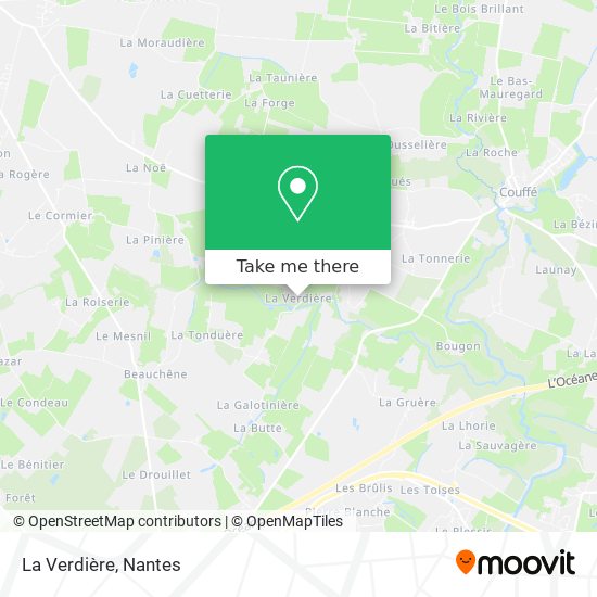 La Verdière map