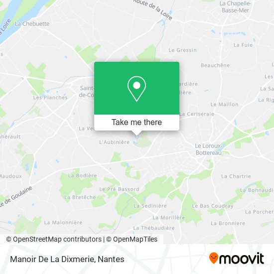 Manoir De La Dixmerie map