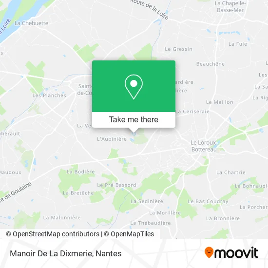 Mapa Manoir De La Dixmerie