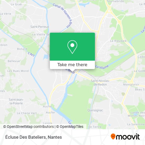 Écluse Des Bateliers map