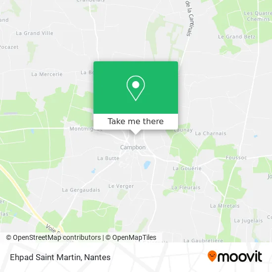 Ehpad Saint Martin map