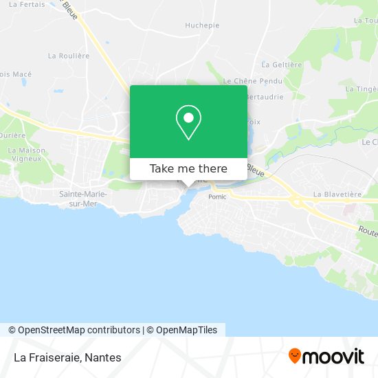 La Fraiseraie map