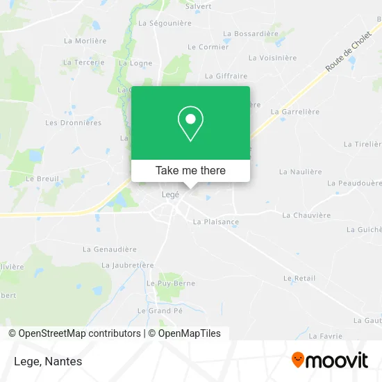 Mapa Lege