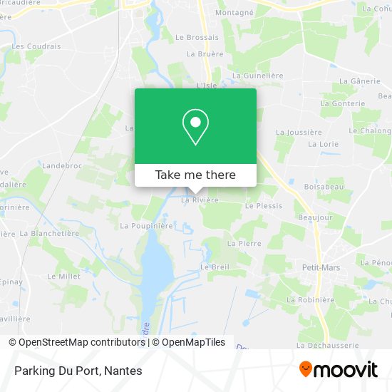 Parking Du Port map