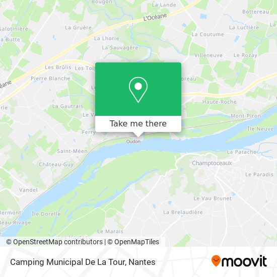 Mapa Camping Municipal De La Tour