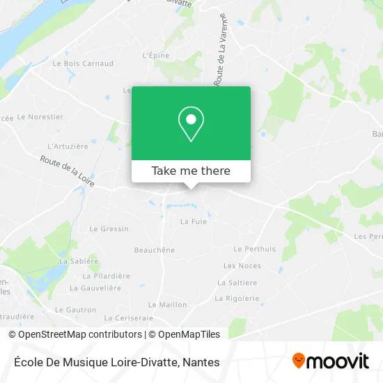 École De Musique Loire-Divatte map