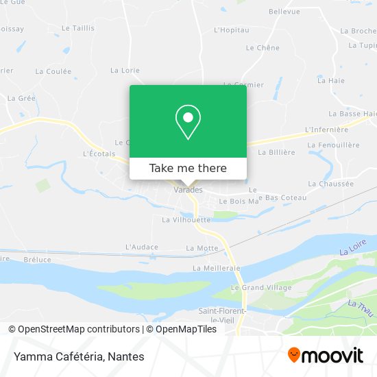 Yamma Cafétéria map
