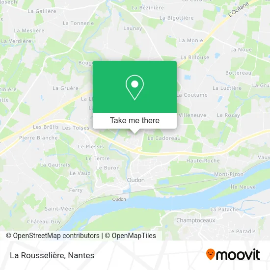 La Rousselière map