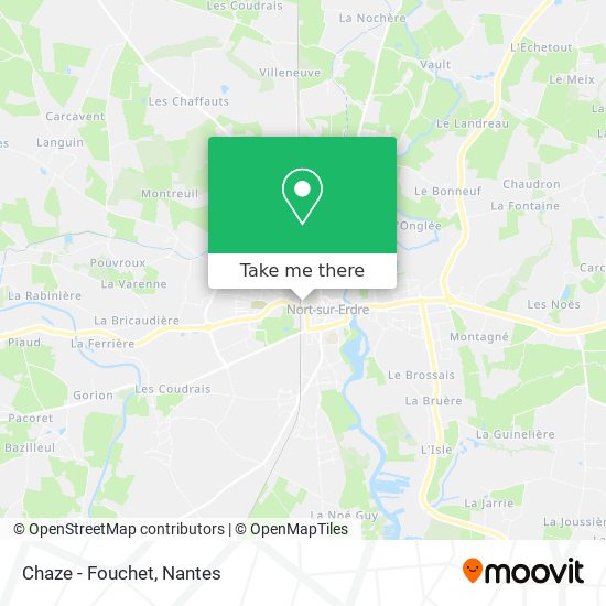 Chaze - Fouchet map