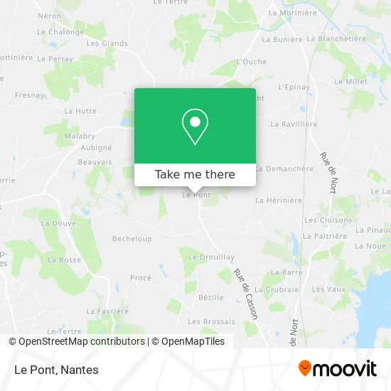 Le Pont map