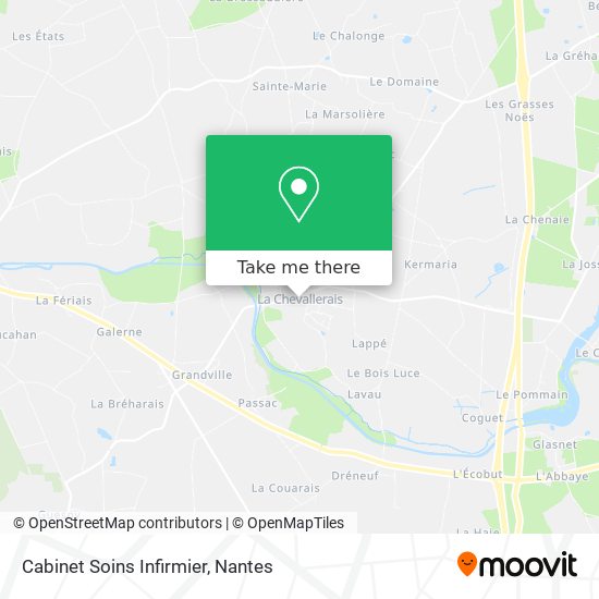 Cabinet Soins Infirmier map