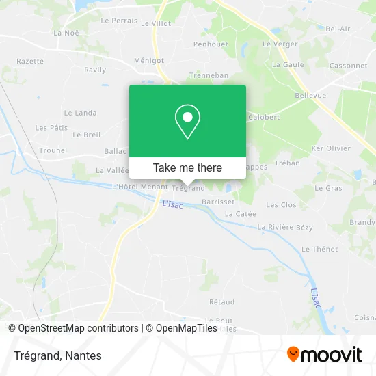 Trégrand map