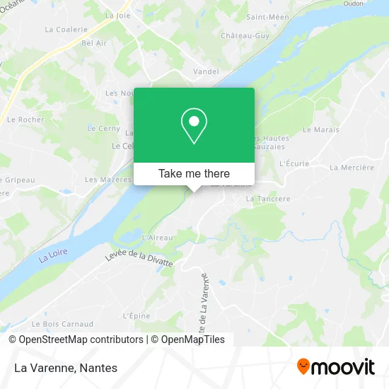 Mapa La Varenne