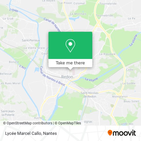 Lycée Marcel Callo map