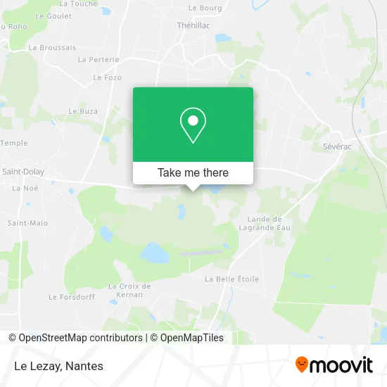 Le Lezay map