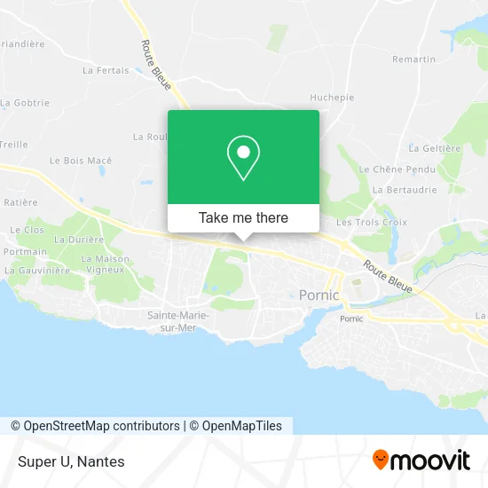 Super U map