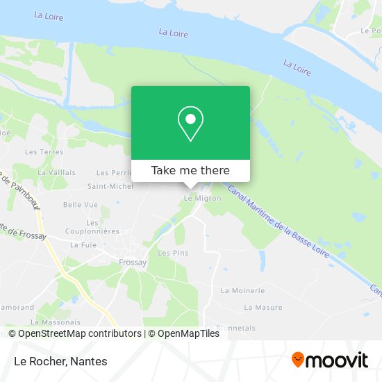Le Rocher map