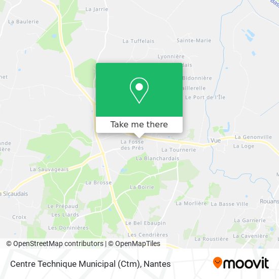 Centre Technique Municipal (Ctm) map