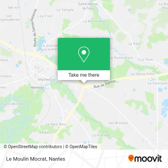Le Moulin Mocrat map