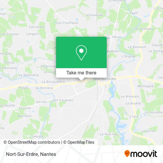 Nort-Sur-Erdre map
