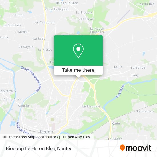 Biocoop Le Héron Bleu map
