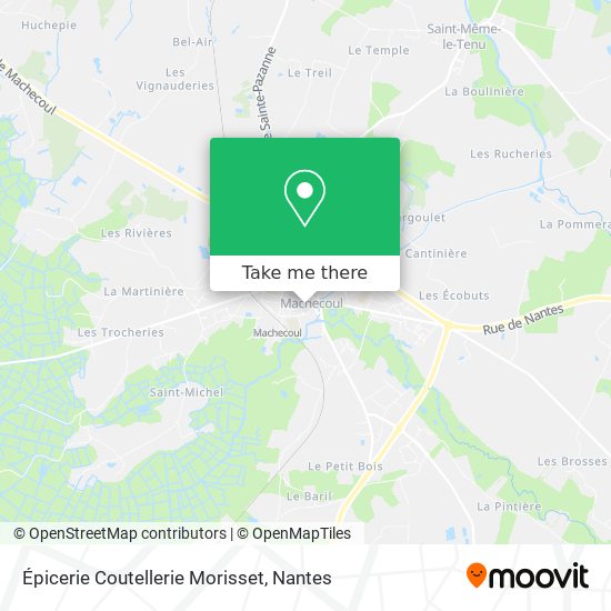 Épicerie Coutellerie Morisset map