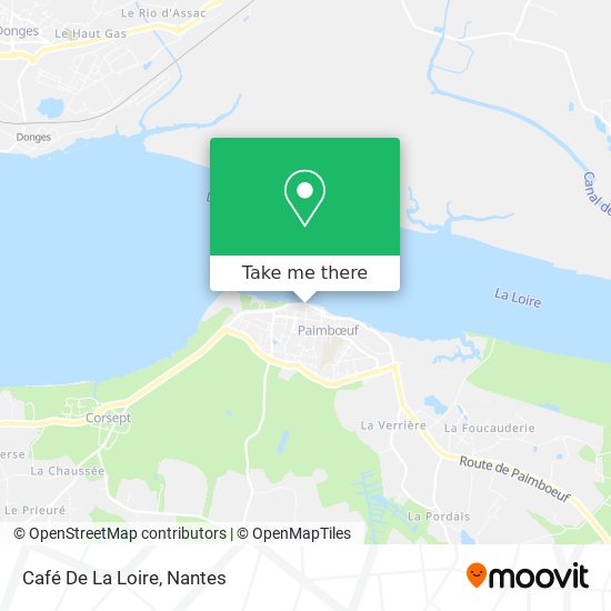 Café De La Loire map