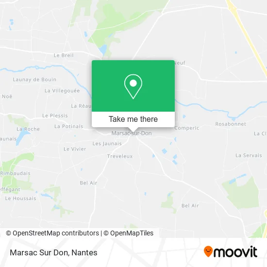 Marsac Sur Don map