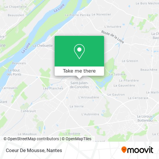 Coeur De Mousse map
