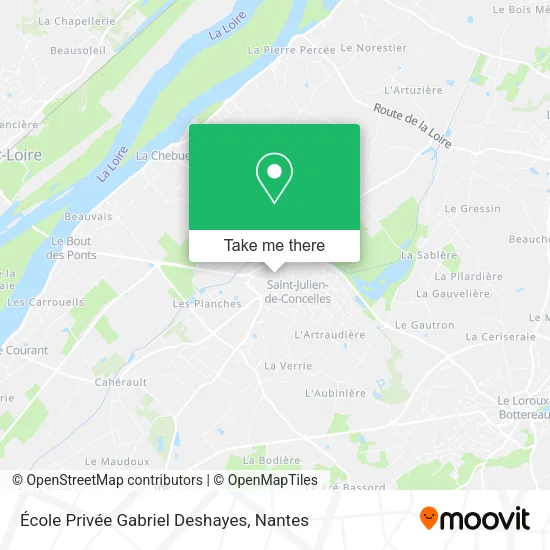 École Privée Gabriel Deshayes map