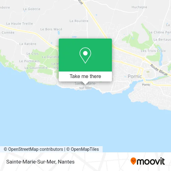 Sainte-Marie-Sur-Mer map