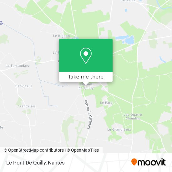 Le Pont De Quilly map