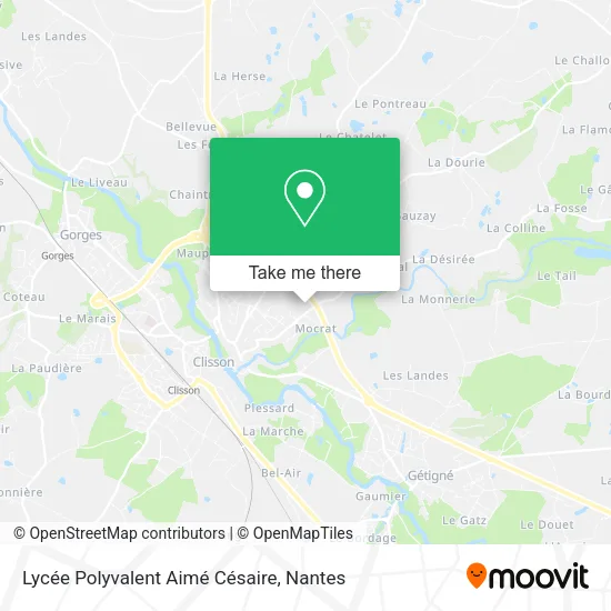 Lycée Polyvalent Aimé Césaire map